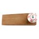 2 Pieces Red Floral Crackle Wooden Door Stopper